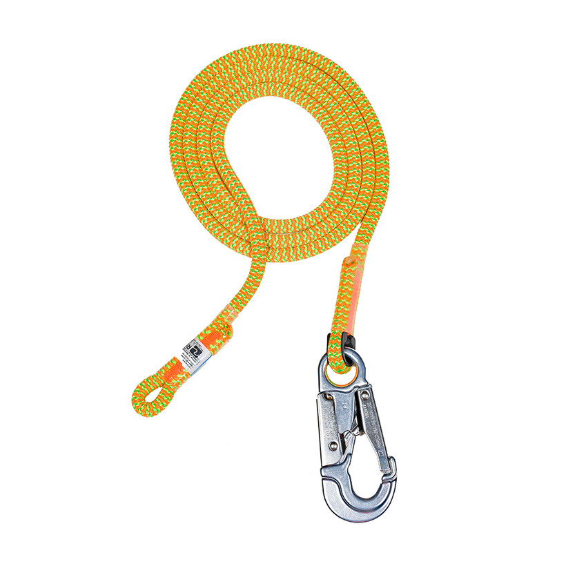 Rope Logic's 11.7mm Tropical Ivy Flipline 1 Snap10ft
