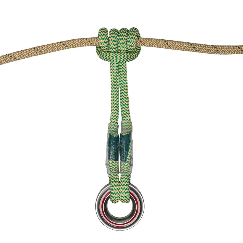 Active slide of Rope Logic 8mm Ocean Loop w/ Wear Safe™ Aluminum Ring