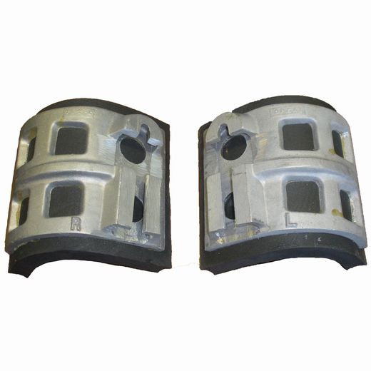 Opsal Cast Aluminum Pads