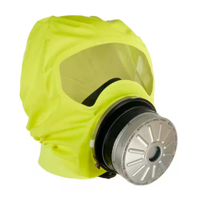 Active slide of Dräger Parat® 5520 Escape respirator hood - Soft pack