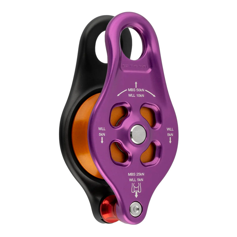 Active slide of DMM Pinto 2 Rig Pulley