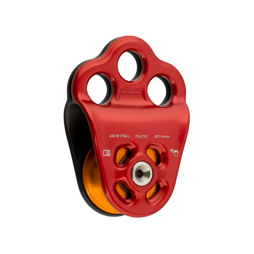 Active slide of DMM Triple Attachment Pulley 2