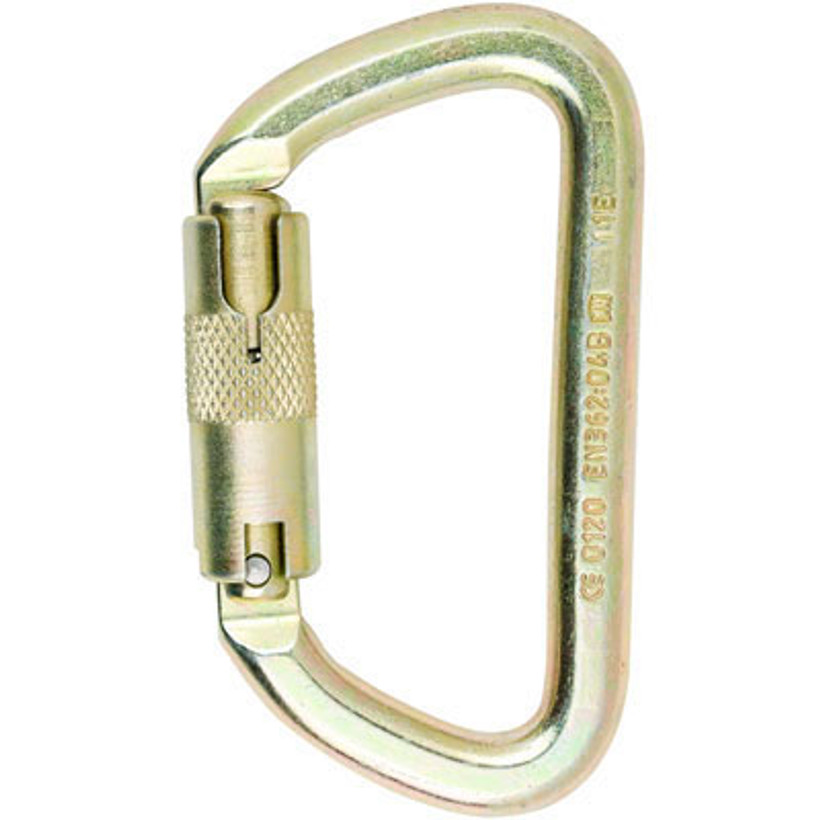 ISC Off-Set D Steel Carabiner