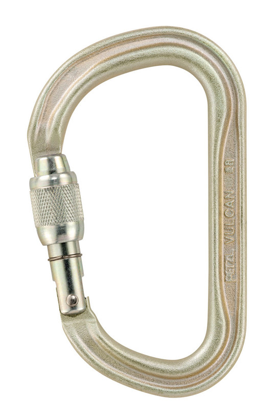 Active slide of Petzl Screw-Lock Vulcan Carabiner