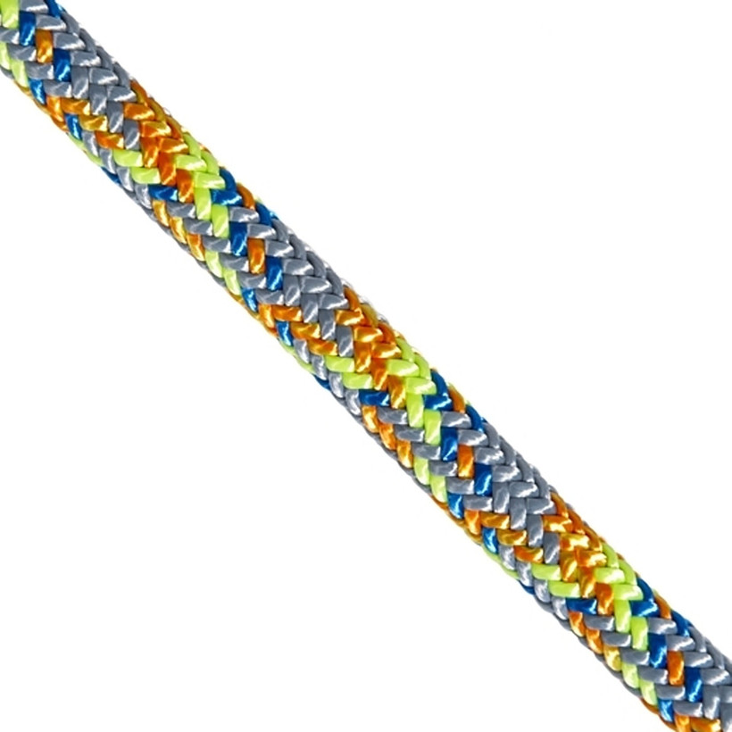 Active slide of Teufelberger Tachyon Ash 11.5mm Climbing Rope