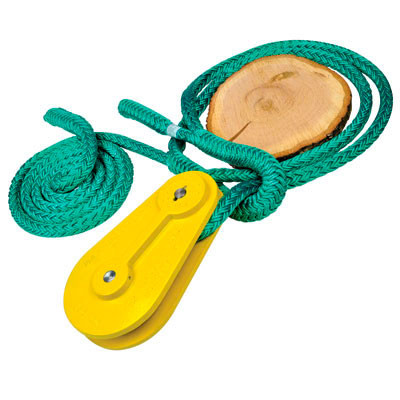 SHERRILLtree Aluminum Spring-Lock Block & 3/4in Tenex Sling 4.5 ton