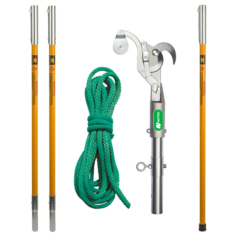 Notch 18' 1.25" pruner pole set