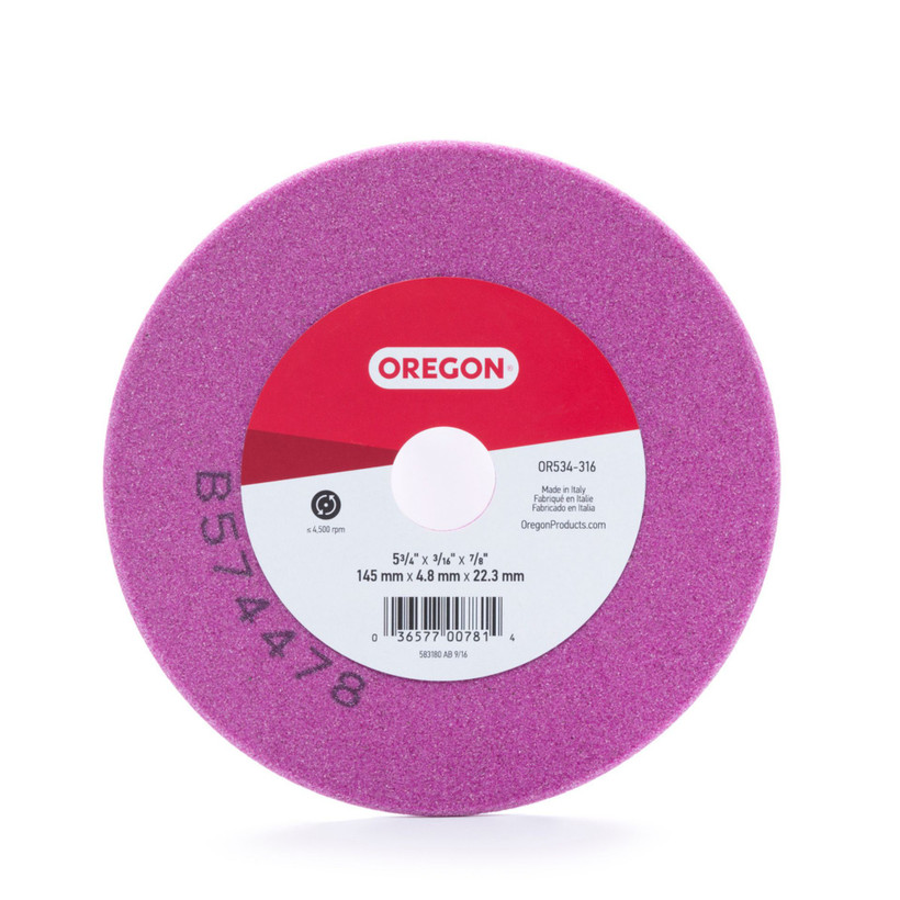 Oregon Grinding Wheel for .325, 3/8 & .404" Pitch Chain
