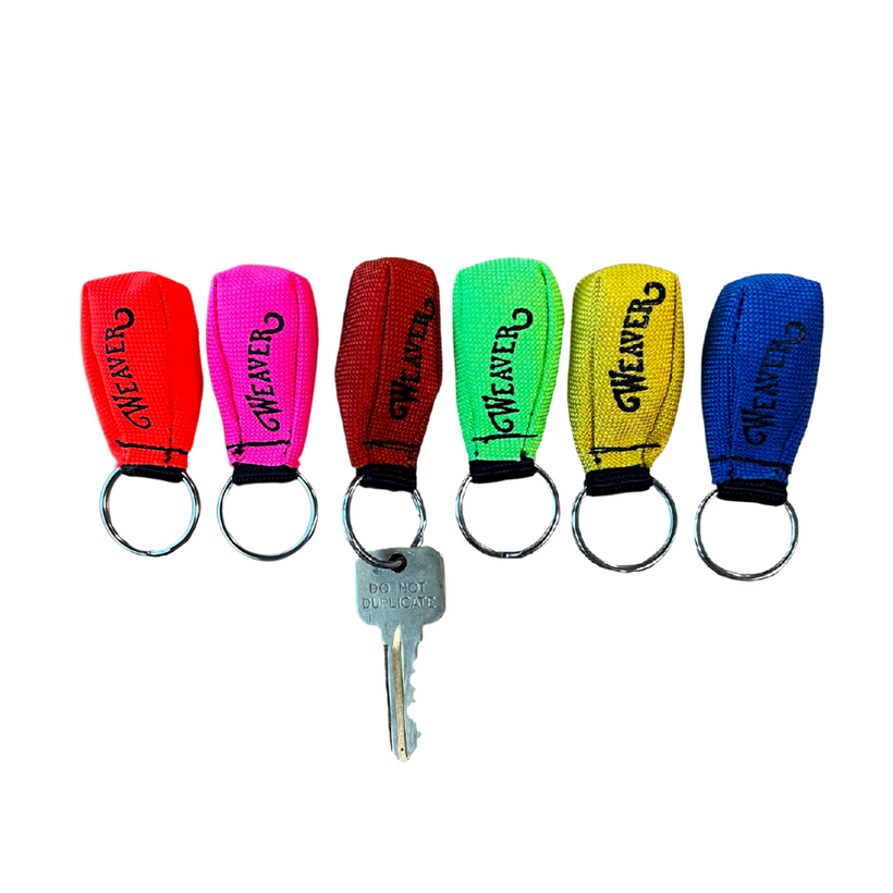 Active slide of Weaver Throw Weight Keychain