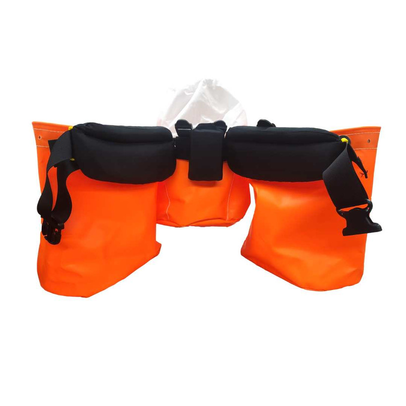 Active slide of Bushpro Three Pouch Hi-Vis Tree Planting Bag