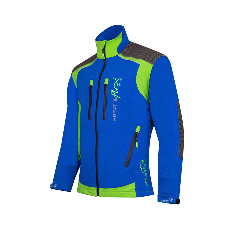 Active slide of Arbortec Breatheflex Pro Work Jacket - Blue
