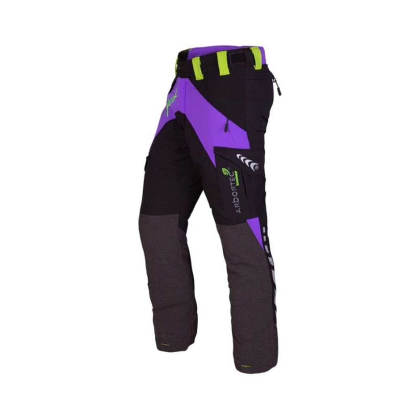 Active slide of Arbortec Breatheflex Ladies Chainsaw Pant Purple Class 1 Type A