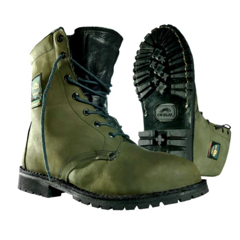 Active slide of SIP Protection Superforet Chainsaw Boots Olive Green
