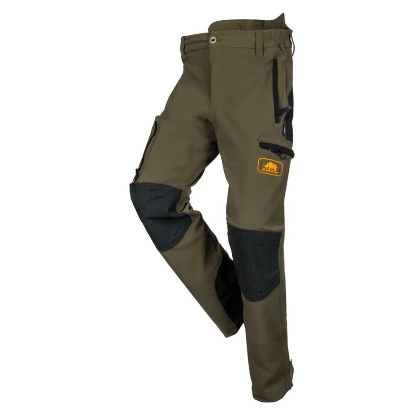 Active slide of SIP Protection Progress Climbing Pants Khaki Green/Black