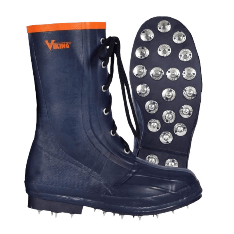Active slide of Viking Caulked Sole Forester Boot