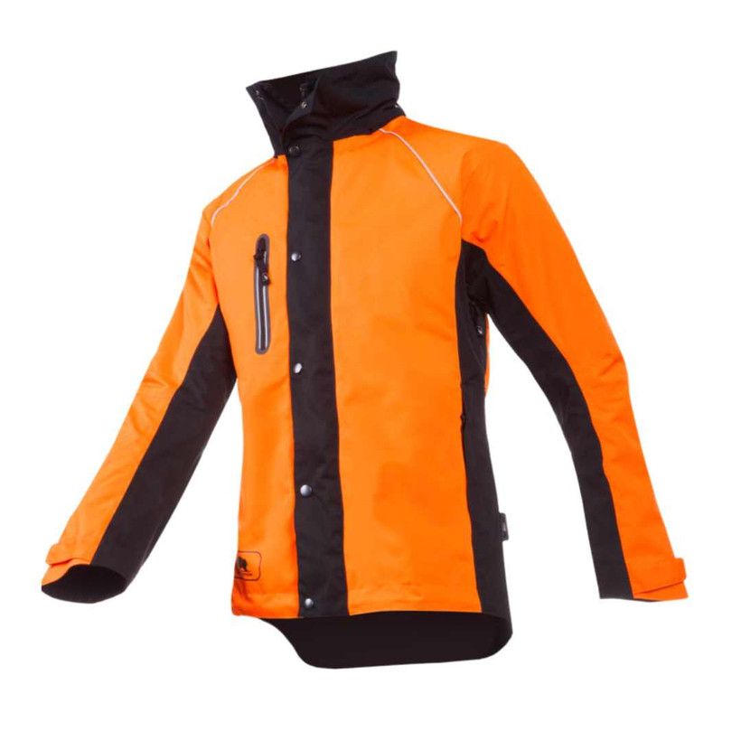 Active slide of SIP Protection Keiu Rain Jacket Hi-Vis Orange/Black