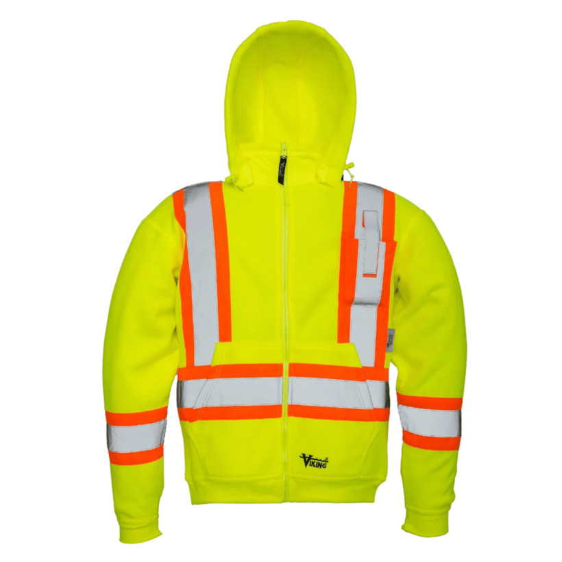 Active slide of Viking Traffic Safety Fleece Hoodie