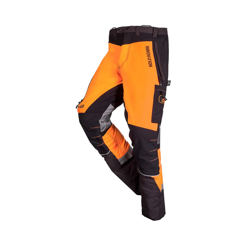 Active slide of SIP Protection Canopy W-Air Chainsaw Pants Grey/Orange