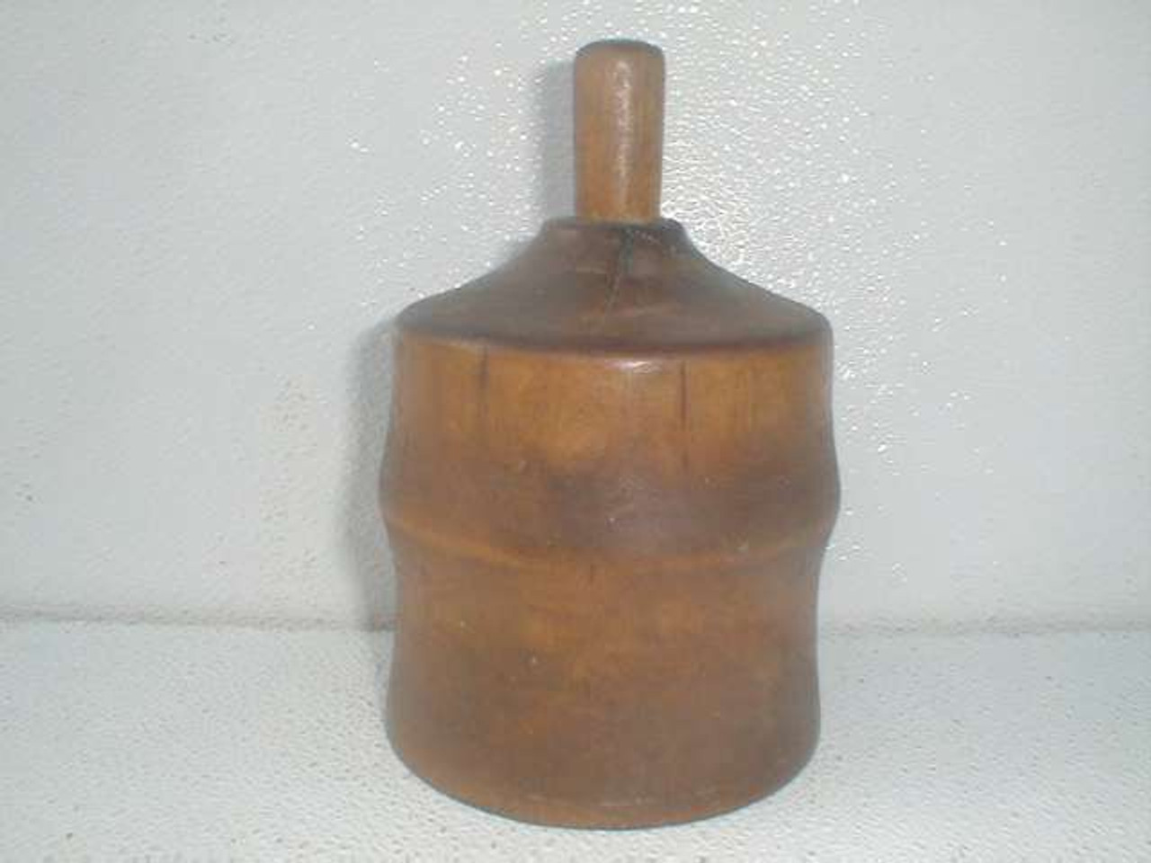 Old wooden butter mold