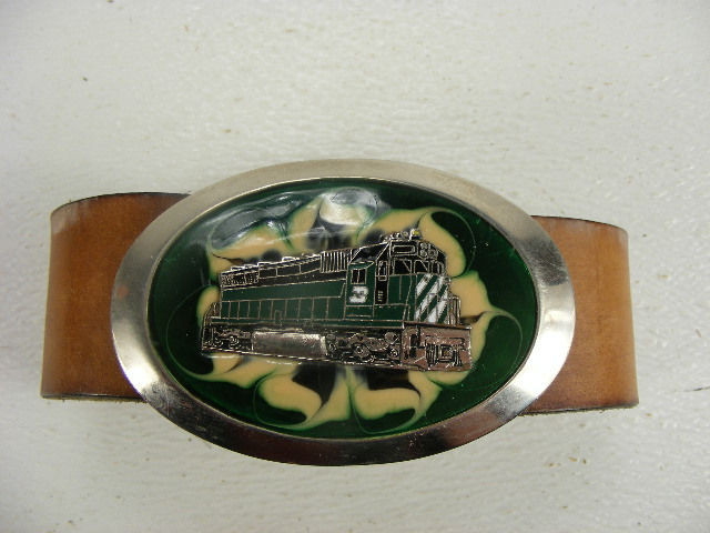 A colorful vintage Burlington Northern 