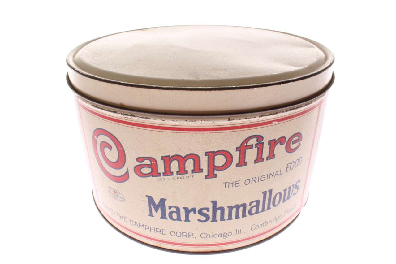 Vintage Campfire Marshmallow Five Pound Can