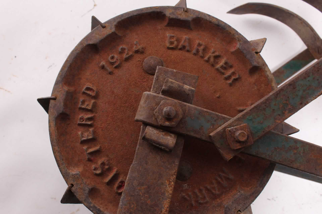 Vintage Barker Garden Cultivator Weeder Mulcher Machine David City Nebraska
