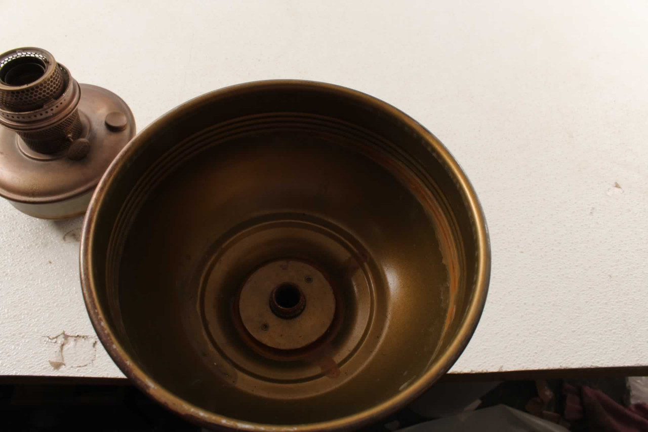 Vintage Aladdin Floor Oil Lamp Stand Antique Mystique