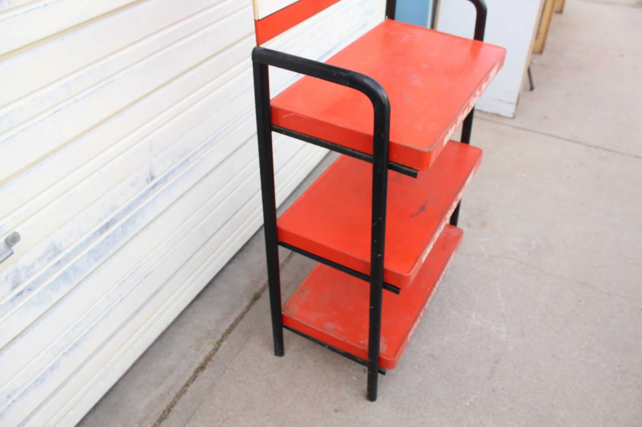 Vintage Exide Batteries Gas Station Advertising Sign Battery Display