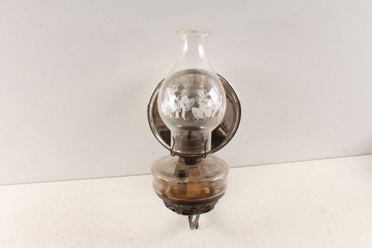 Oil Lamp - Cast Iron