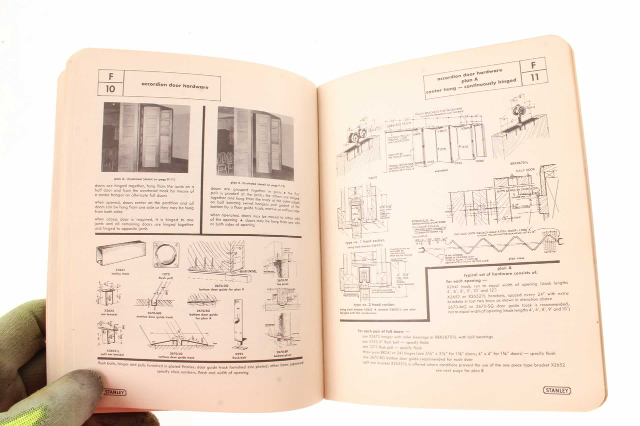 Vintage 1950's Stanley Hardware Catalog 71 The Stanley Works Antique