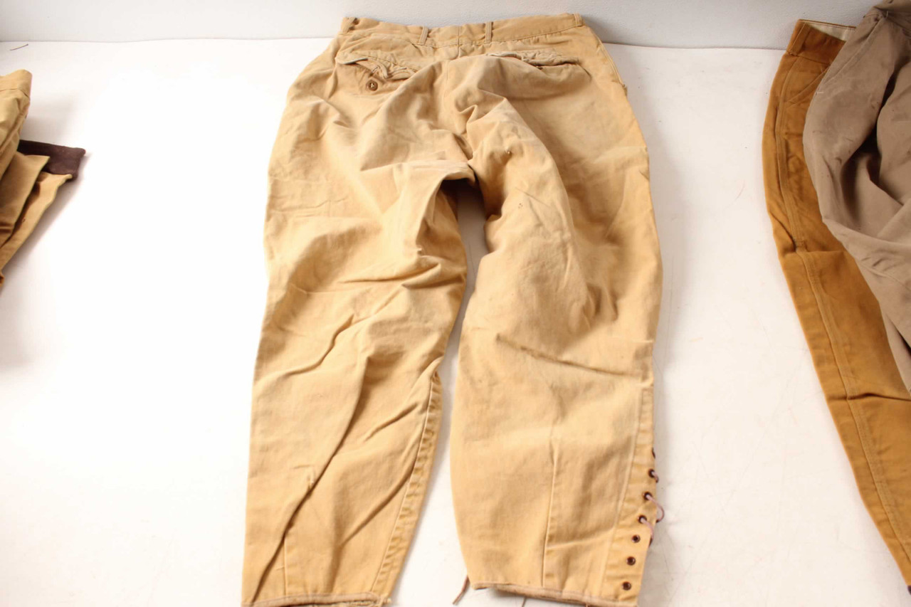 4 Vintage Duck & Pheasant Hunting Pants Western Field Label Antique