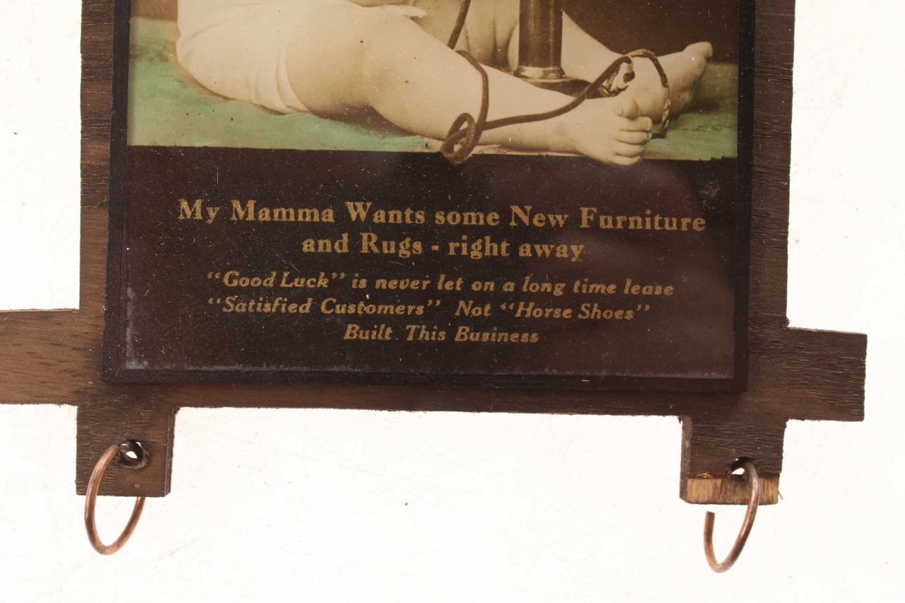 Durland & Block Furniture Undertaking Council Grove Kansas Advertising