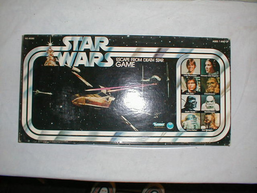 Vintage Star Wars Escape From Death Star game complete.