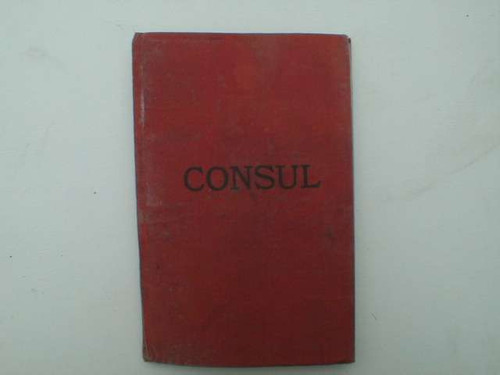 Vintage Modern Woodmen Of America consul 5&quot; x 7.5&quot; hardbound book.