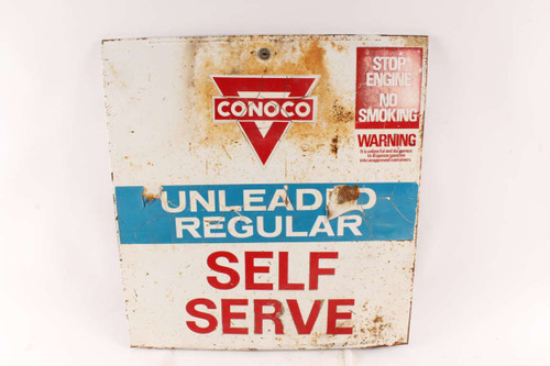 vintage-conoco-unleaded-regular-gas-pump-sign-door-n4911