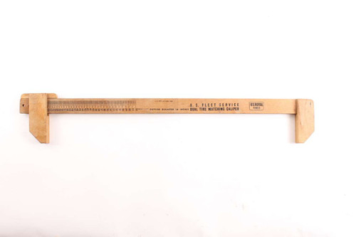 Vintage US Royal Tires Gas Station Sizing Caliper