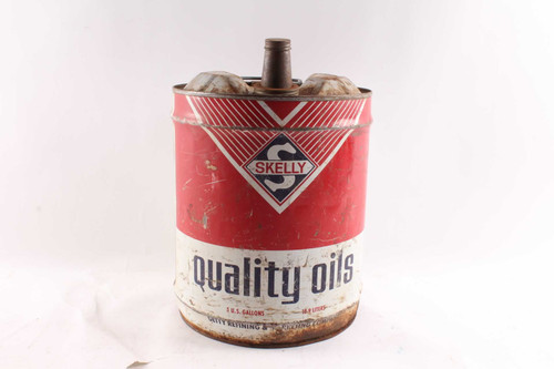 Vintage Skelly Oil Five Gallon Can