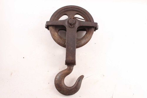 Large Vintage Perfect Differential Iron Pulley