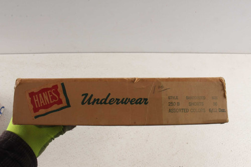 Vintage The National Hanes Underwear Advertising Box - Antique Mystique