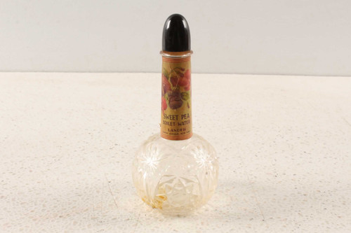 Vintage Lander Sweet Pea Toilet Water 5th Avenue New York Perfume Bottle 
