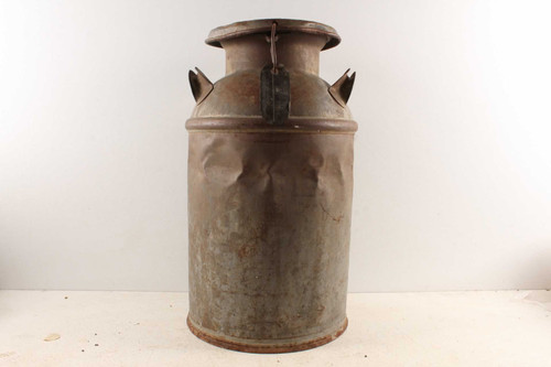 Antique Albert Ficken Elwood Nebraska Equity Creamery Brass Tag Milk Cream Can