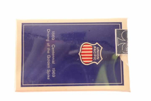 Vintage 1969 Union Pacific Driving Of Golden Spike Centennial Sealed Card deck