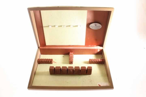 Vintage Mid Century International Stainless Silverware Chest Don Parker Designer