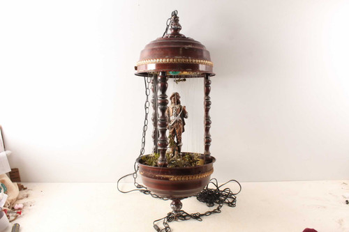 Large Vintage Don Juan Sword Man Creators Hanging Rain Lamp