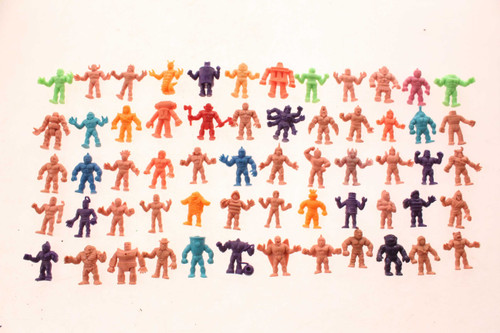 60 Vintage Mattel Muscle Men Toy Play Figures