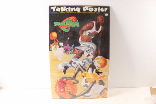 Vintage Space Jam Michael Jordan Talking Poster