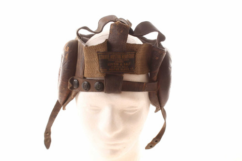 Rare Boxing Antique 1924 Heater Glove Co. Lonnie Austin Boxing Head Gear