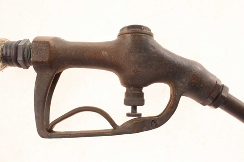 Vintage #800 Brass Buckeye Gas Pump Nozzle - Antique Mystique