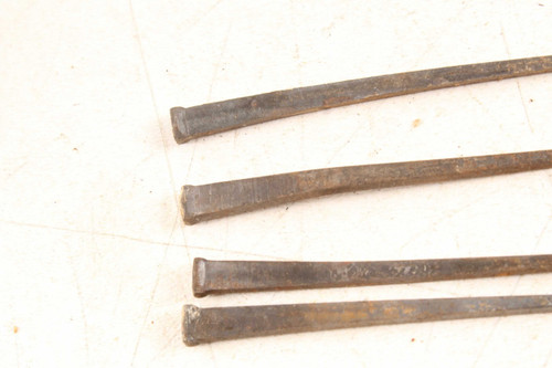 Old Vintage Antique Cut Common Nails (Rectangular Heads) 4