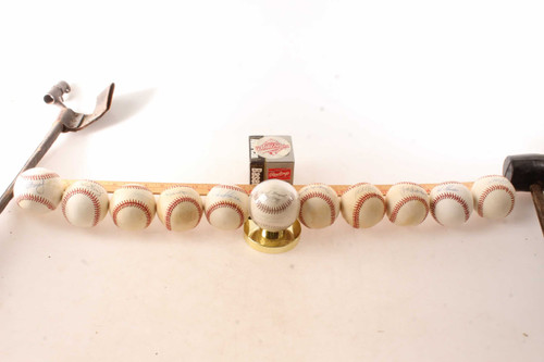 11 Vintage Autographed Baseballs & 1994 World Series Baseball In Box